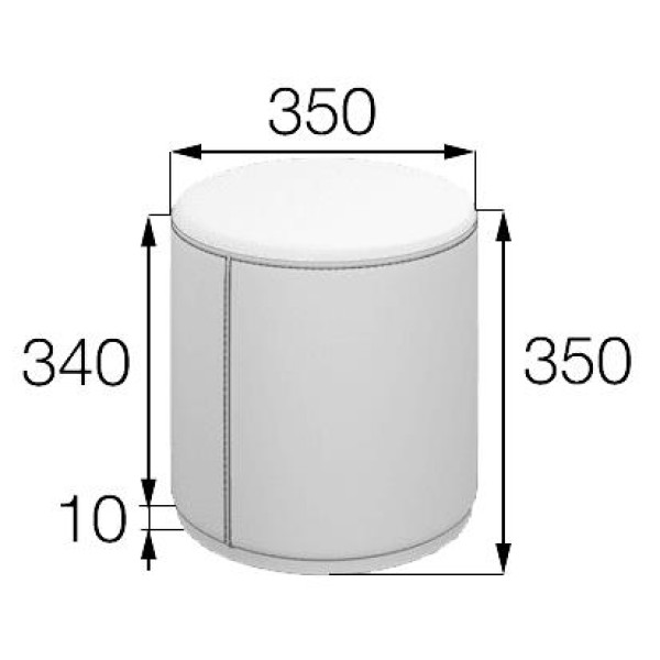 Пуф Боно 35х35