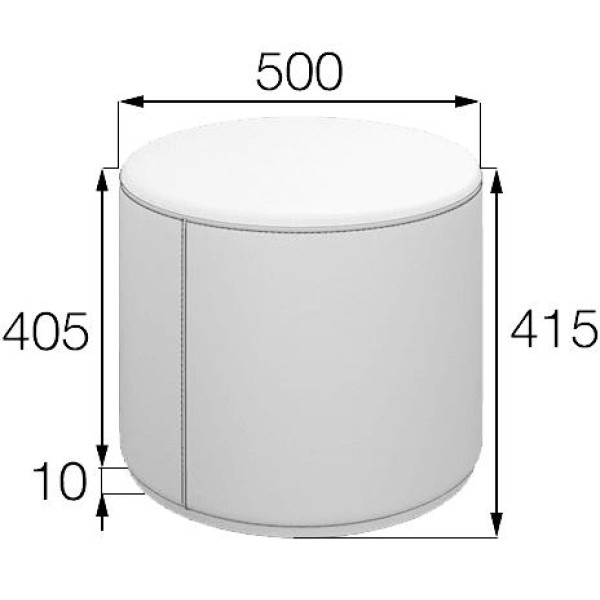 Пуф Боно 50х45