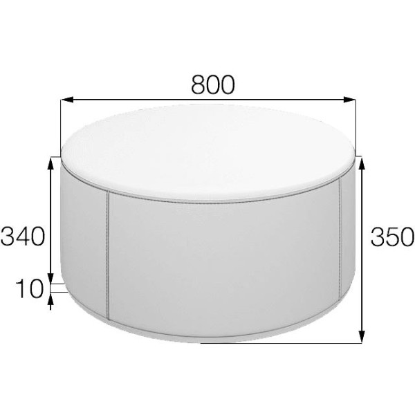 Пуф Боно 80х35