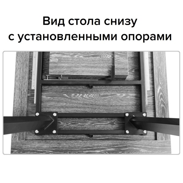 Стол Борг (столешница HPL-пластик)