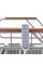 Кровать электрическая Med-Mos DB-2B с поворотным креслом в левую сторону (коричневый)