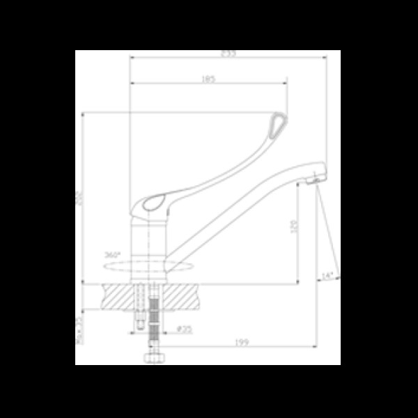 Ванна трехсекционная ВМР