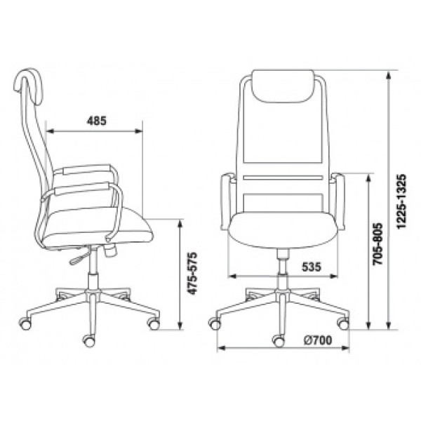 Кресло руководителя СТИ-Кр84/Sti-Kr84