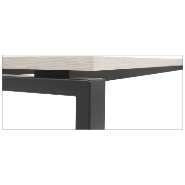 Стол NT 140x70 вяз натуральный/серый