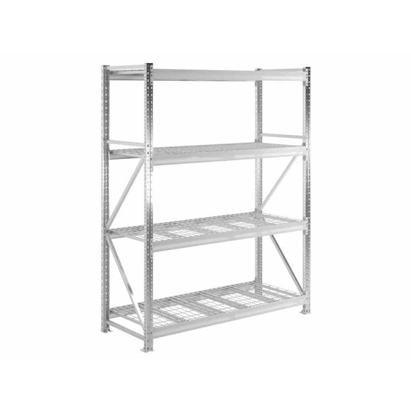 Стеллаж MS Pro 250/150x60/4 b с сетчатыми полками
