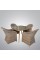 Комплект мебели T368/Y490 Beige (4+1)