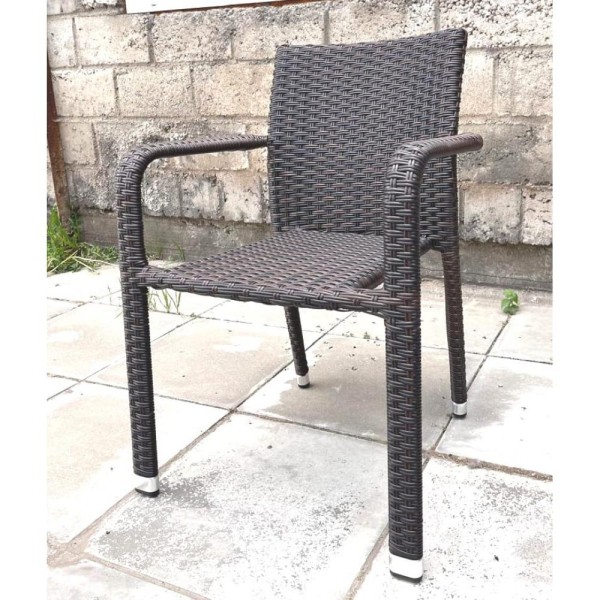 Стул плетеный из ротанга AFM-4030B Brown