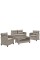 Плетеный комплект мебели с диваном AFM-804B Beige