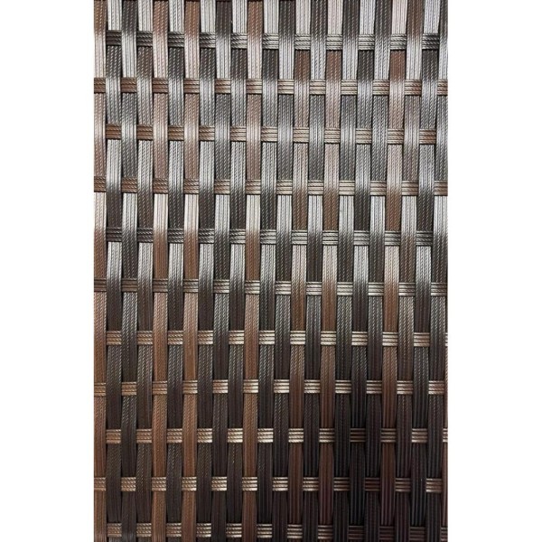 Комплект плетеной мебели YR822Br Brown-Beige (подушка бежевая)