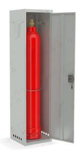 Шкаф для газовых баллонов ШГР 40-1-4(40л)