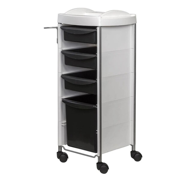Тележка парикмахерская М-03 box, белый