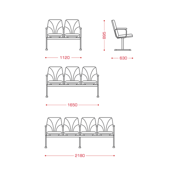 Многоместная секция VERSA стандарт