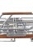 Кровать электрическая Med-Mos DB-2B с поворотным креслом в правую сторону (коричневый)